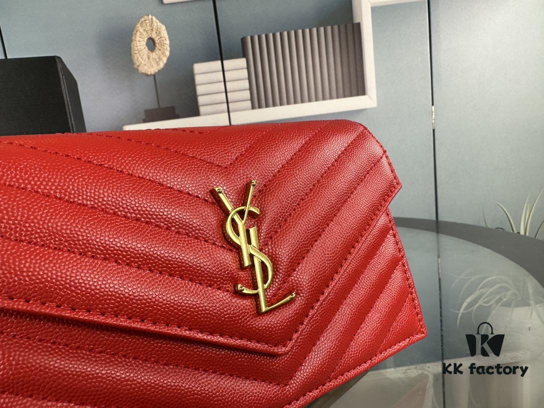 6930cfc36e68136f4d9b0a63 Box Set Batch Bags Industry's YYDS—YSL Monogram Black Gold Caviar Leather Chain Bag