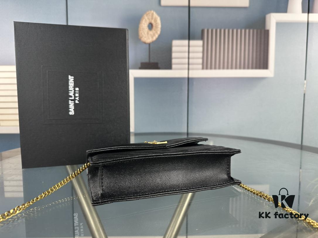 6930cfc46e68136f4d9b0a65 YSL Monogram Black and Gold Caviar Leather Chain Bag – The Ultimate Holy Grail in the World of Handbags