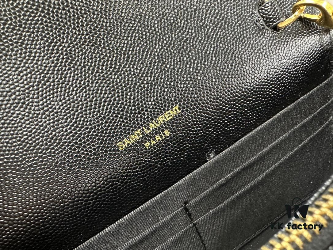 6930cfc56e68136f4d9b0a68 YSL Monogram Black and Gold Caviar Leather Chain Bag – The Ultimate Holy Grail in the World of Handbags