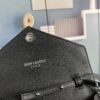 YSL Saint Laurent WOC Caviar Chain Envelope Bag