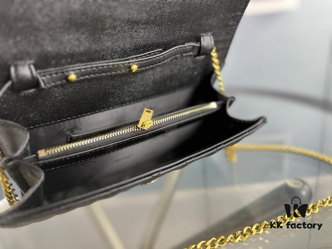 6930cfed6e68136f4d9b0aa6 YSL Saint Laurent WOC Caviar Chain Envelope Bag