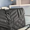 6930cff06e68136f4d9b0aad YSL Saint Laurent WOC Caviar Chain Envelope Bag