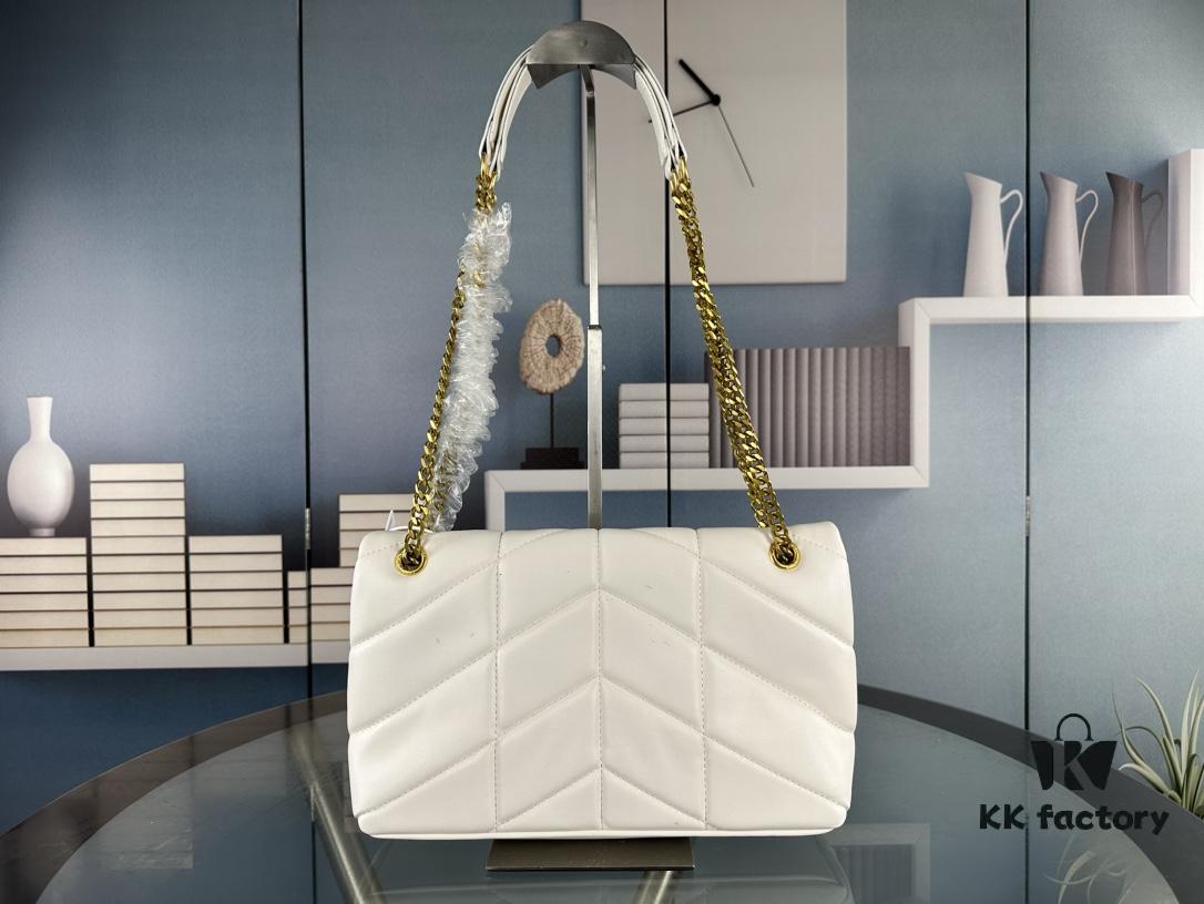 6930cff36e68136f4d9b0ab1 New Arrival YSL LouLou Puffer Bag – Soft Cloud-Like Design, Lightweight and Spacious, Multiple Carrying Styles