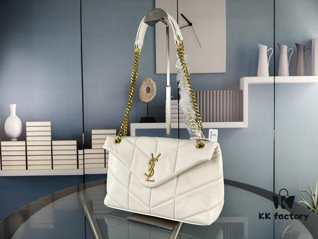 6930cff36e68136f4d9b0ab3 New Arrival YSL LouLou Puffer Bag – Soft Cloud-Like Design, Lightweight and Spacious, Multiple Carrying Styles