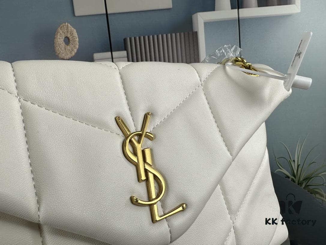 6930cff36e68136f4d9b0ab5 New Arrival YSL LouLou Puffer Bag – Soft Cloud-Like Design, Lightweight and Spacious, Multiple Carrying Styles