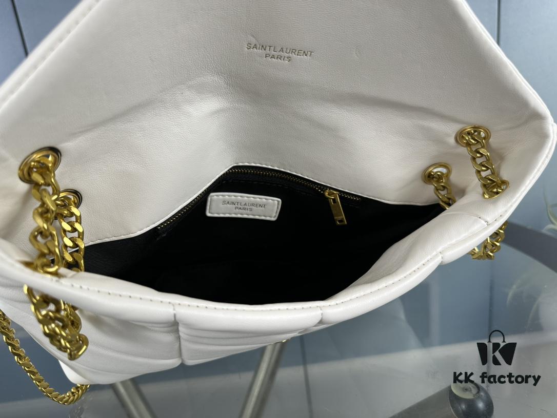 6930cff76e68136f4d9b0ab7 New Arrival YSL LouLou Puffer Bag – Soft Cloud-Like Design, Lightweight and Spacious, Multiple Carrying Styles