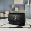 New YSL Sunset Bag with Box – Recommended Crocodile Embossed Design