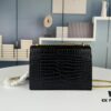 New YSL Sunset Bag with Box – Recommended Crocodile Embossed Design
