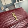 6930d0166e68136f4d9b0aeb YSL Sunset Bag with Crocodile Embossed Texture