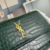 6930d01b6e68136f4d9b0af4 New YSL Sunset Bag with Box – Recommended Crocodile-Embossed Design