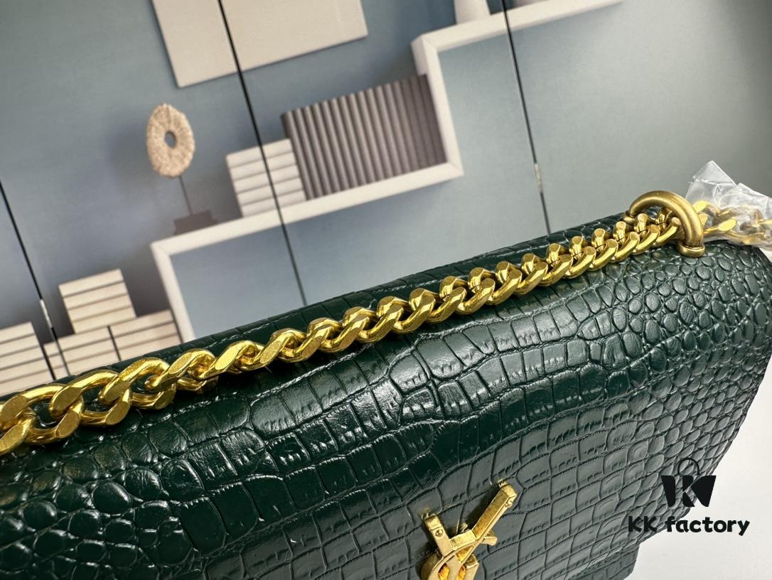6930d01d6e68136f4d9b0af6 New YSL Sunset Bag with Box – Recommended Crocodile-Embossed Design