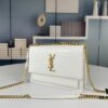 6930d01e6e68136f4d9b0af8 New YSL Sunset Bag with Box – Recommended Crocodile-Embossed Design