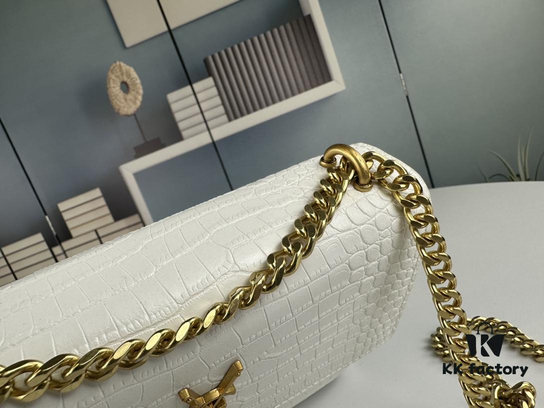 6930d0216e68136f4d9b0afc New YSL Sunset Bag with Box – Recommended Crocodile-Embossed Design