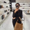 6930d02a6e68136f4d9b0b0a Large-sized New Arrival with Box – This Matte Brown-Gold Oversized Bag Exudes Autumn-Winter Charm and Is Simply Irresistible!