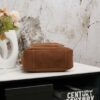 6930d08e6e68136f4d9b0b94 Small-sized New Arrival with Box – Exquisitely Beautiful Brown and Gold Matte Bag, Perfect for Autumn and Winter