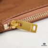 6930d0966e68136f4d9b0ba1 Small-sized New Arrival with Box – Exquisitely Beautiful Brown and Gold Matte Bag, Perfect for Autumn and Winter