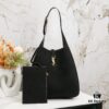 6930d09c6e68136f4d9b0baa Large New Brown-Gold Matte Shoulder Bag with Box, Perfect for Autumn and Winter