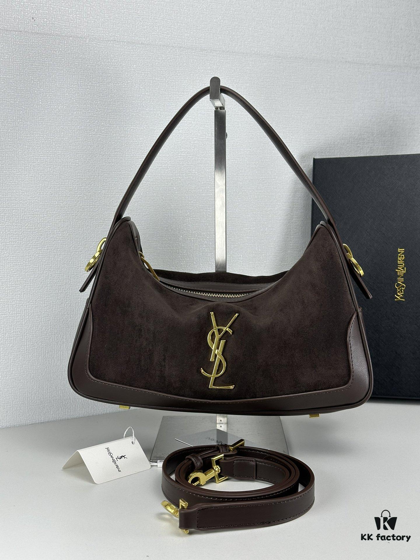 6930d0b56e68136f4d9b0bcf New Arrival YSL LYIA DUFFLE American Vintage Bowling Bag