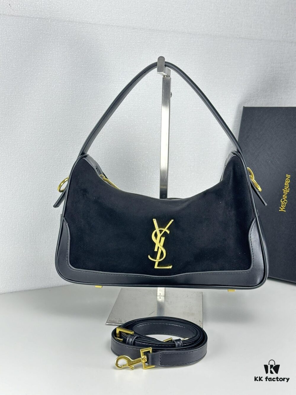 6930d0bc6e68136f4d9b0bd9 YSL New Arrival American Vintage Style Bowling Bag