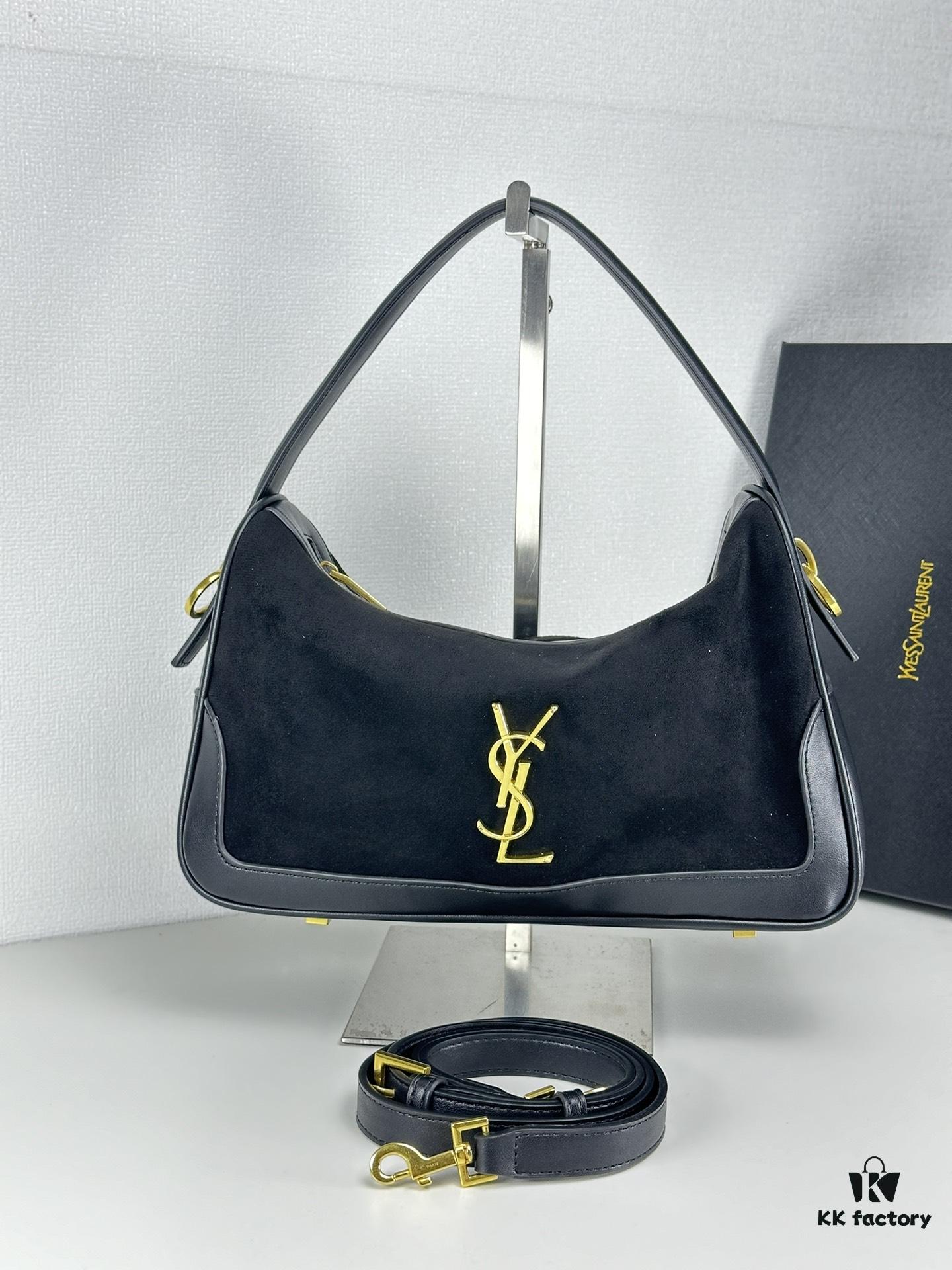 6930d0bc6e68136f4d9b0bd9 YSL New Arrival American Vintage Style Bowling Bag