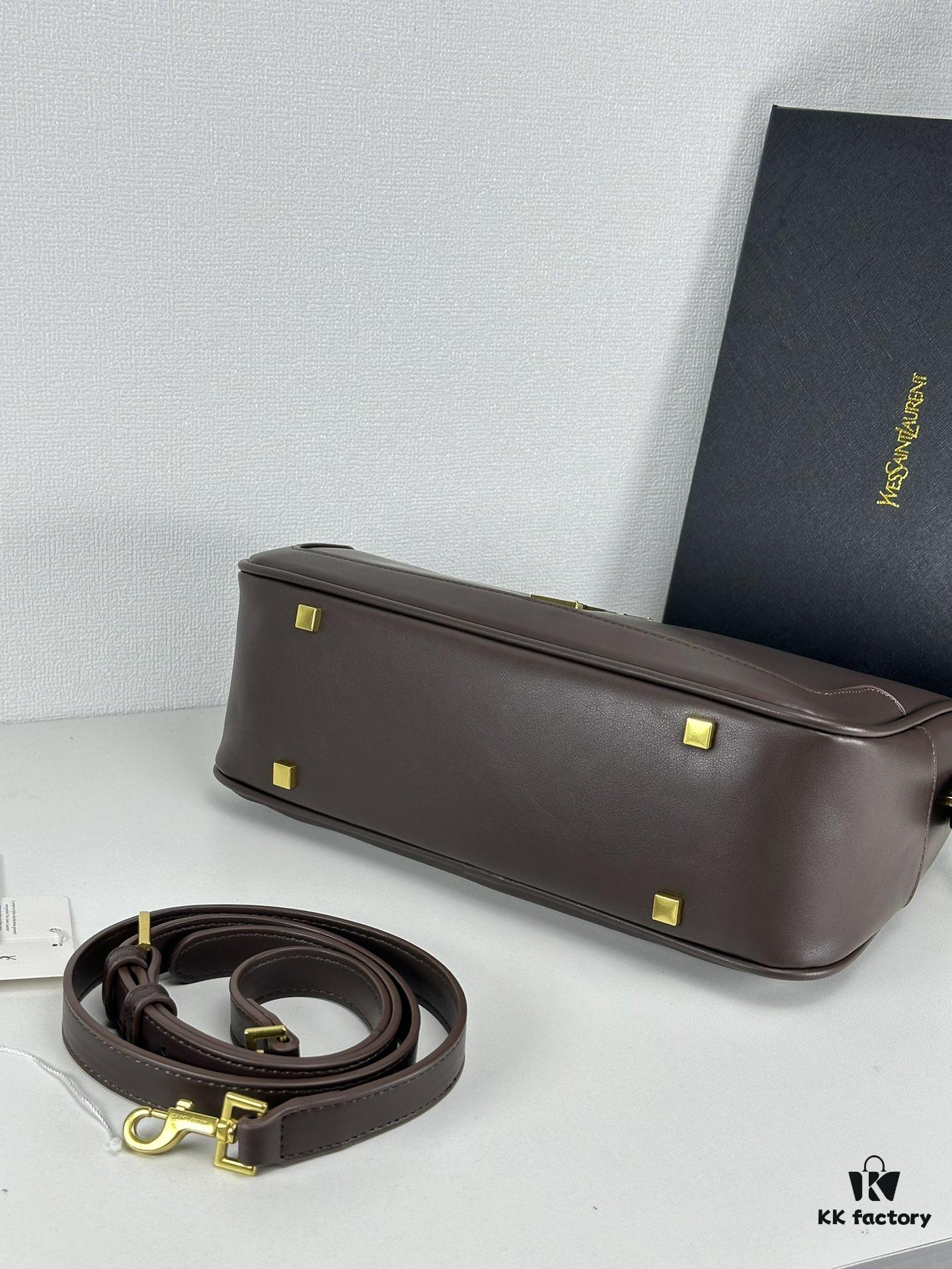 6930d0c36e68136f4d9b0be4 New Arrival YSL Americana Retro Bowling Bag LYIA DUFFLE Series