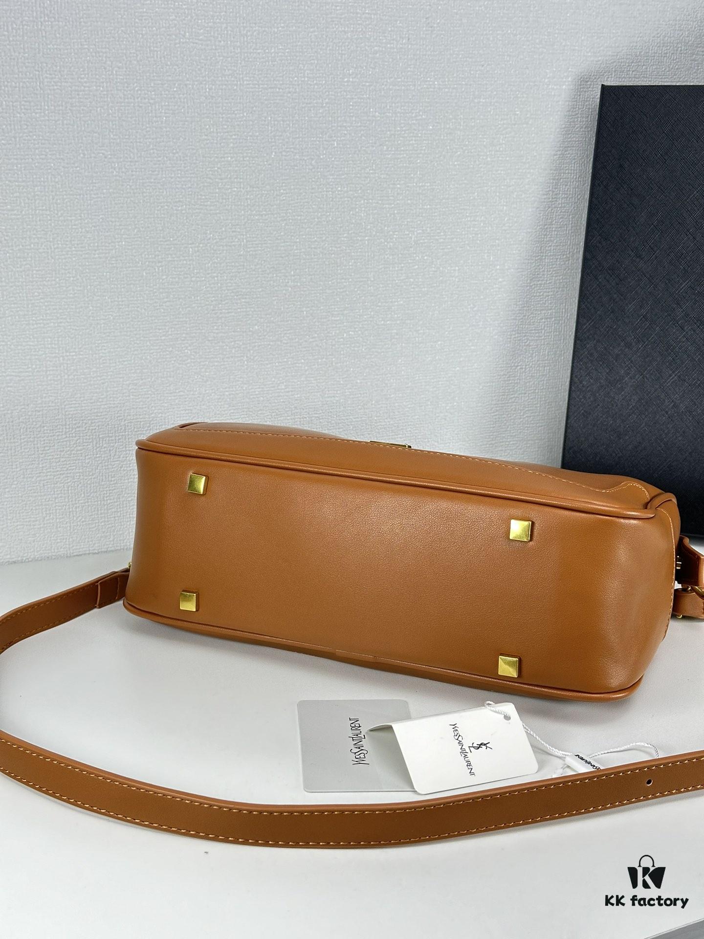 6930d0cb6e68136f4d9b0bec YSL New Arrival American Vintage Style Bowling Bag