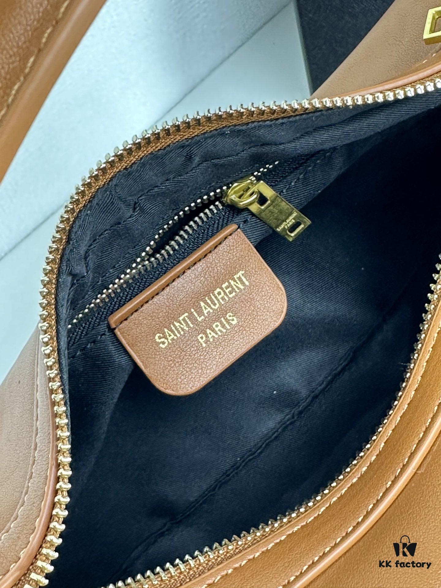 6930d0cf6e68136f4d9b0bf0 YSL New Arrival American Vintage Style Bowling Bag
