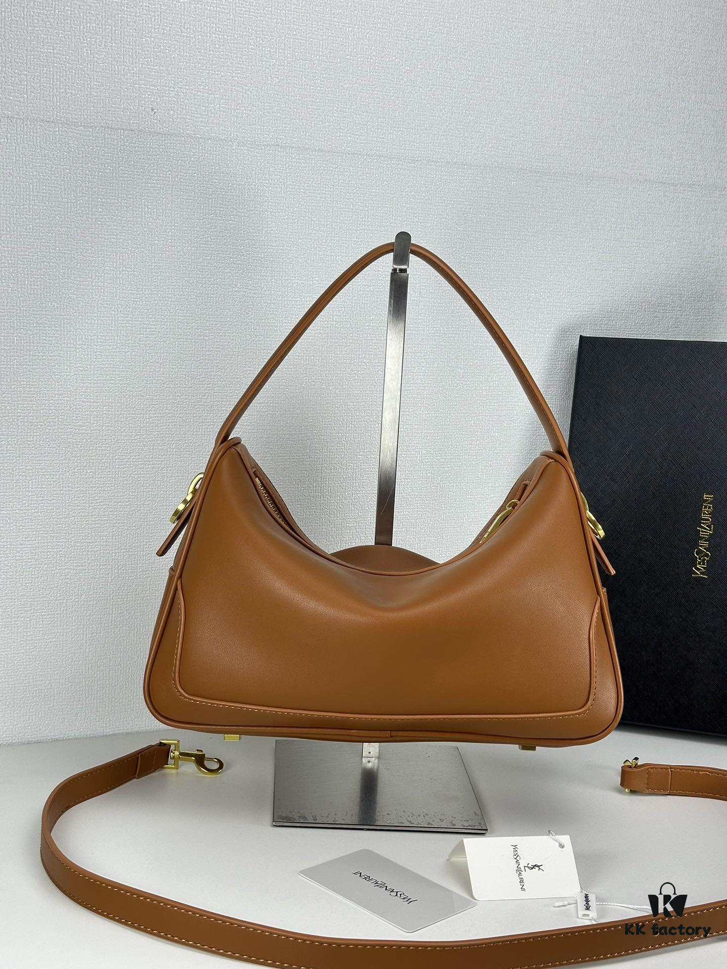 6930d0cf6e68136f4d9b0bf1 YSL New Arrival American Vintage Style Bowling Bag