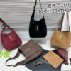 YSL Frosted Finish New Arrival Axilla Bag Model 2107 Size 23*12*24cm