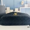 6930d0f46e68136f4d9b0c36 New YSL Icare Suede Quilted Tote Bag in Black and Caramel