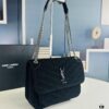 6930d0fa6e68136f4d9b0c3f New Arrival Small Size with Box 💰 YSL ||| Saint Laurent Suede Niki Messenger Bag