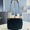 6930d0fd6e68136f4d9b0c47 New Large Size with Box 💰YSL ||| Saint Laurent Suede Niki Messenger Bag