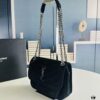 6930d1006e68136f4d9b0c4c New Large Size with Box 💰YSL ||| Saint Laurent Suede Niki Messenger Bag