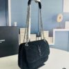 6930d1016e68136f4d9b0c50 New Large Size with Box 💰YSL ||| Saint Laurent Suede Niki Messenger Bag