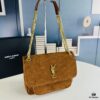 6930d1076e68136f4d9b0c56 New Large Size with Box 💰YSL ||| Saint Laurent Suede Niki Messenger Bag