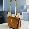 New Small YSL Niki Suede Messenger Bag with Box