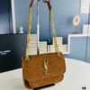 New Small YSL Niki Suede Messenger Bag with Box