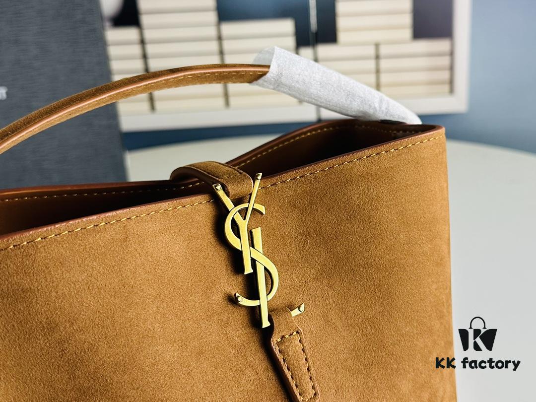 6930d1196e68136f4d9b0c79 YSL LE37 Small Suede Bucket Bag, New Arrival for Fall/Winter, Comes with Box, Limited Stock