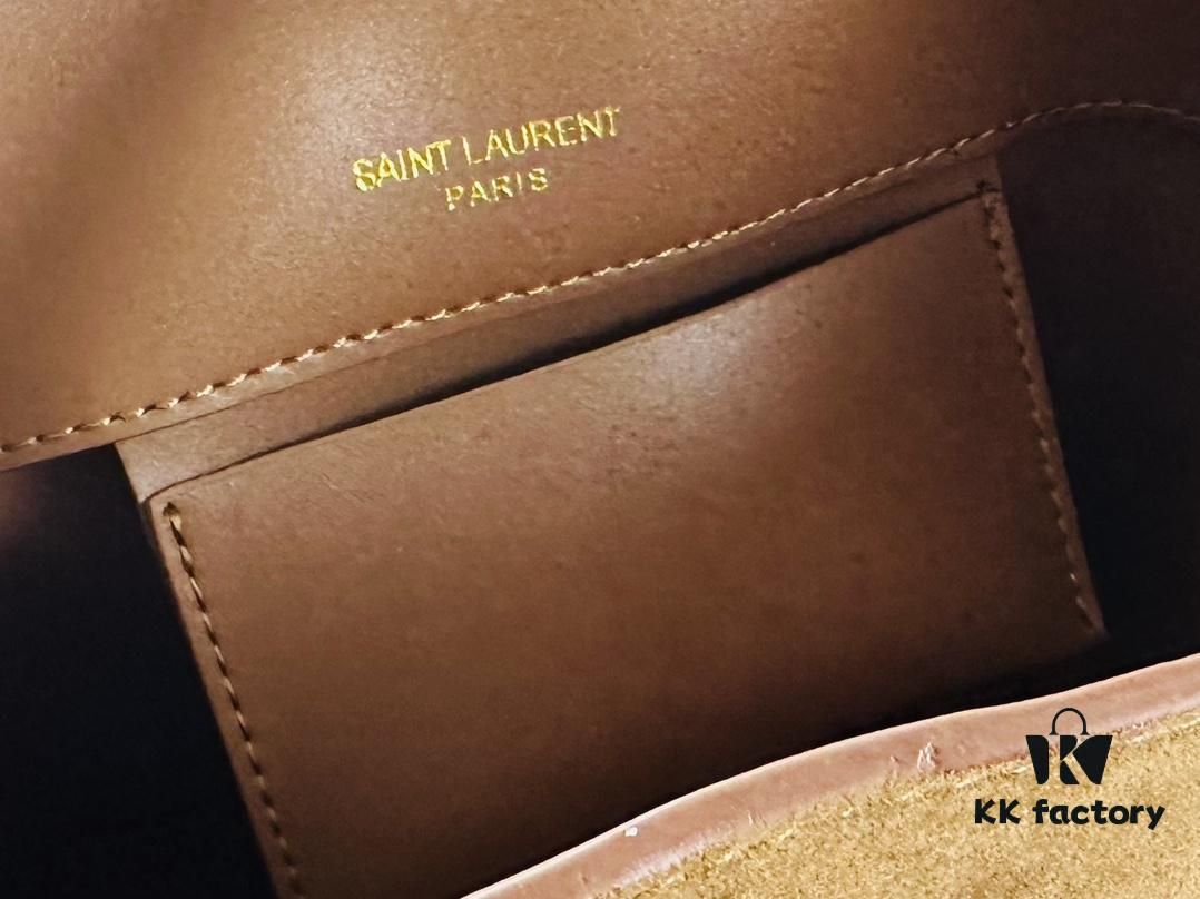 6930d11e6e68136f4d9b0c81 YSL LE37 Small Suede Bucket Bag, New Arrival for Fall/Winter, Comes with Box, Limited Stock