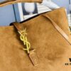 New Arrival Autumn and Winter Matte Large YSL Bucket Bag with Box - Celebrity Style LE37
