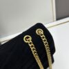 6930d15d6e68136f4d9b0ce5 Large YSL LOU LOU Suede Leather Chain Shoulder Bag with Box ||| Loulou Black Brown Nubuck