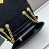 6930d1726e68136f4d9b0cfc Medium YSL LOU LOU Suede Leather Chain Shoulder Bag with Box ||| Loulou Black Brown Nubuck