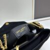 6930d1746e68136f4d9b0cfe Medium YSL LOU LOU Suede Leather Chain Shoulder Bag with Box ||| Loulou Black Brown Nubuck