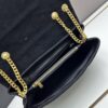 6930d1746e68136f4d9b0cff Large YSL LOU LOU Suede Leather Chain Shoulder Bag with Box ||| Loulou Black Brown Nubuck