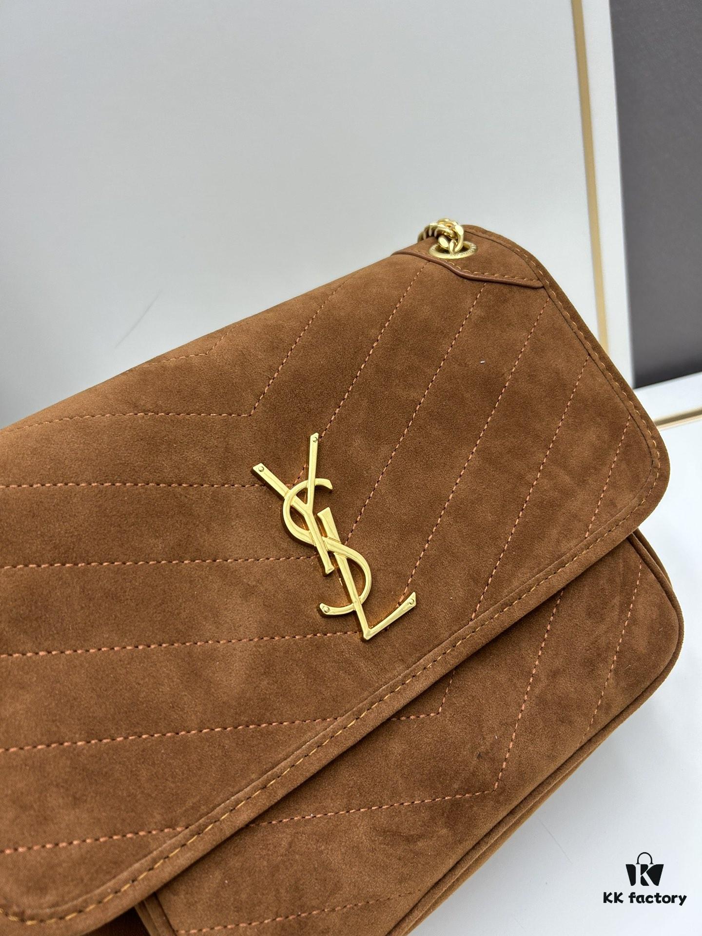 6930d1866e68136f4d9b0d19 New Large Size with Box 💰YSL ||| Saint Laurent Suede Niki Messenger Bag