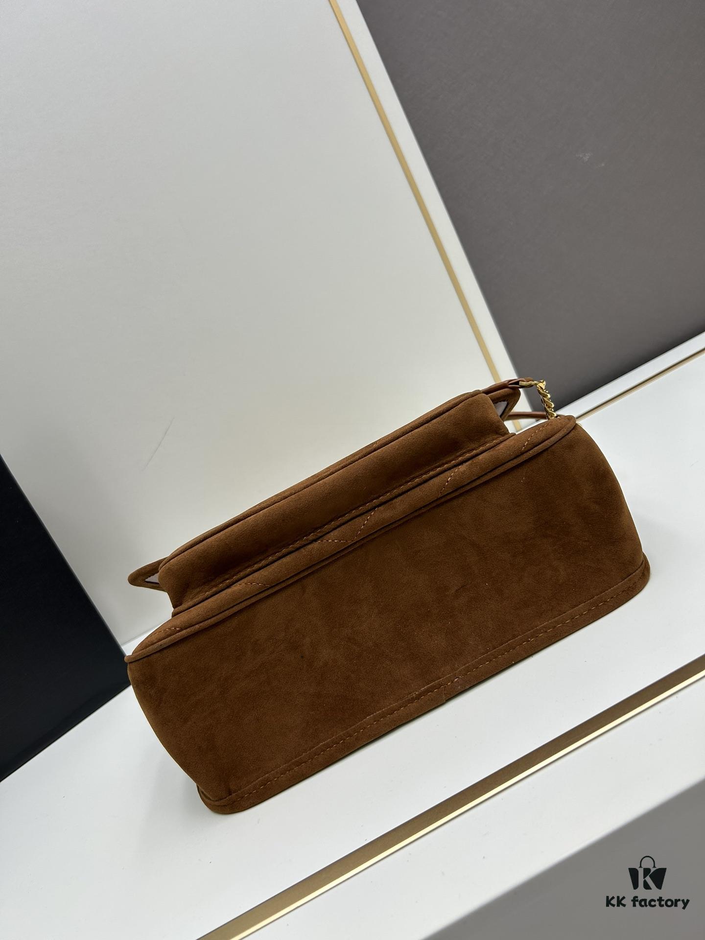 6930d1866e68136f4d9b0d1a New Large Size with Box 💰YSL ||| Saint Laurent Suede Niki Messenger Bag
