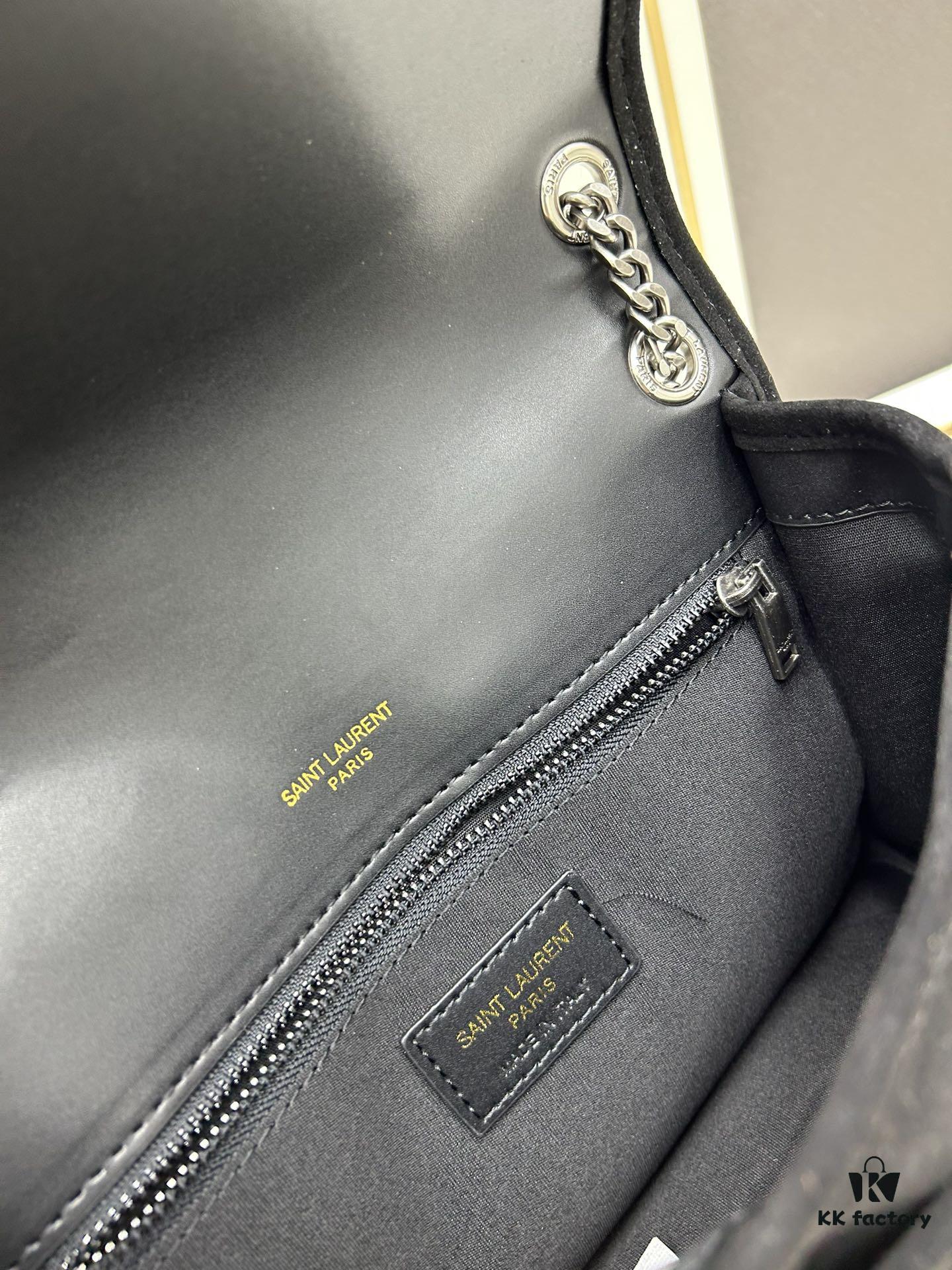 6930d18f6e68136f4d9b0d29 New Large Size with Box 💰YSL ||| Saint Laurent Suede Niki Messenger Bag