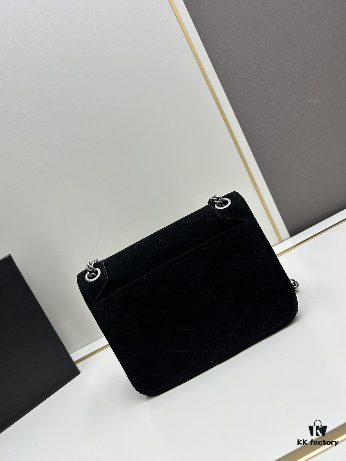 6930d19c6e68136f4d9b0d3b New Arrival Small Size with Box 💰YSL ||| Saint Laurent Suede Niki Messenger Bag