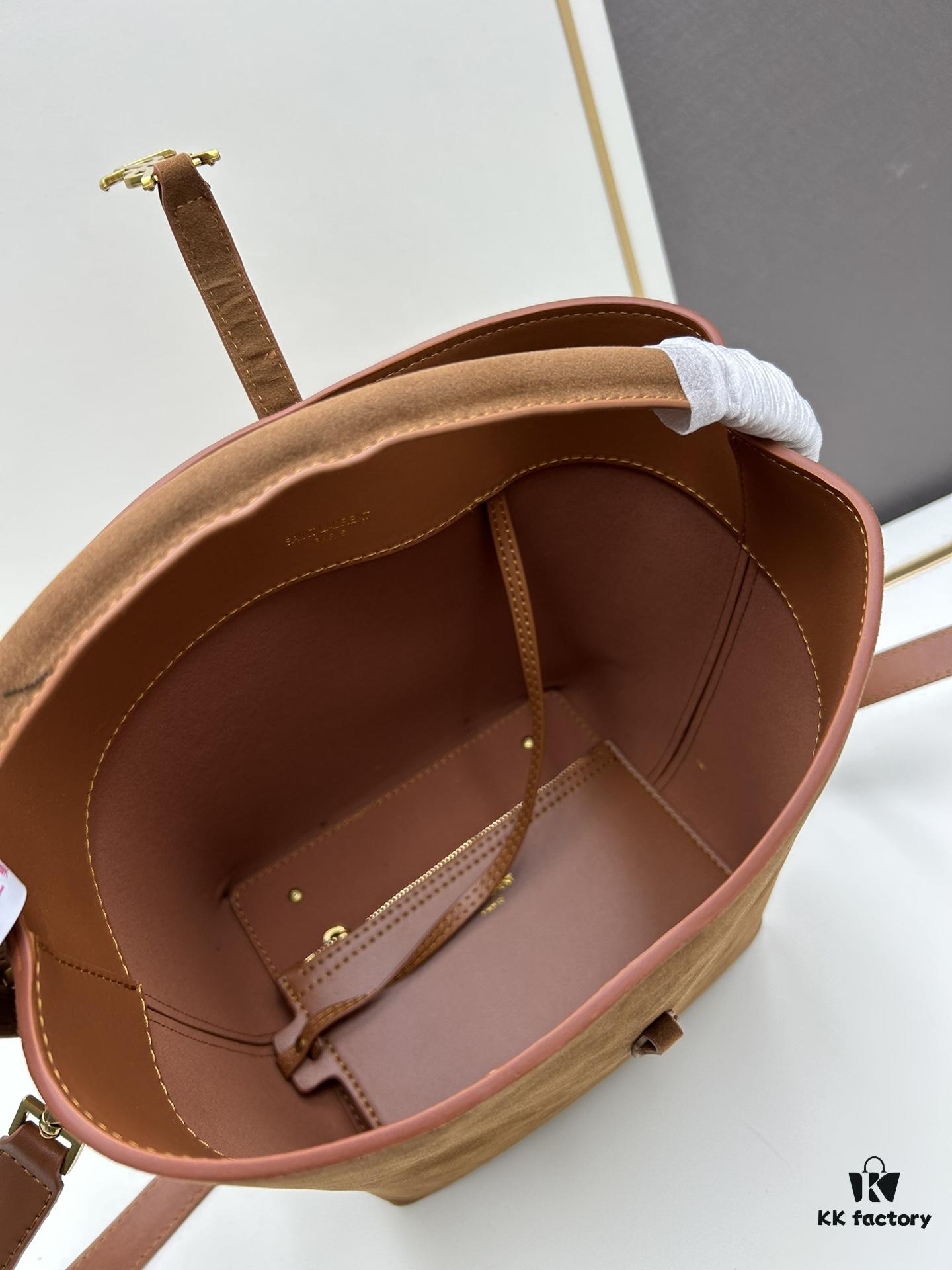 6930d1c56e68136f4d9b0d7a New Autumn/Winter Arrival Matte Large YSL Bucket Bag with Box 💰 Great Find! Authentic YSL LE37 Bucket Bag, Celebrity Style, Limited Quantity