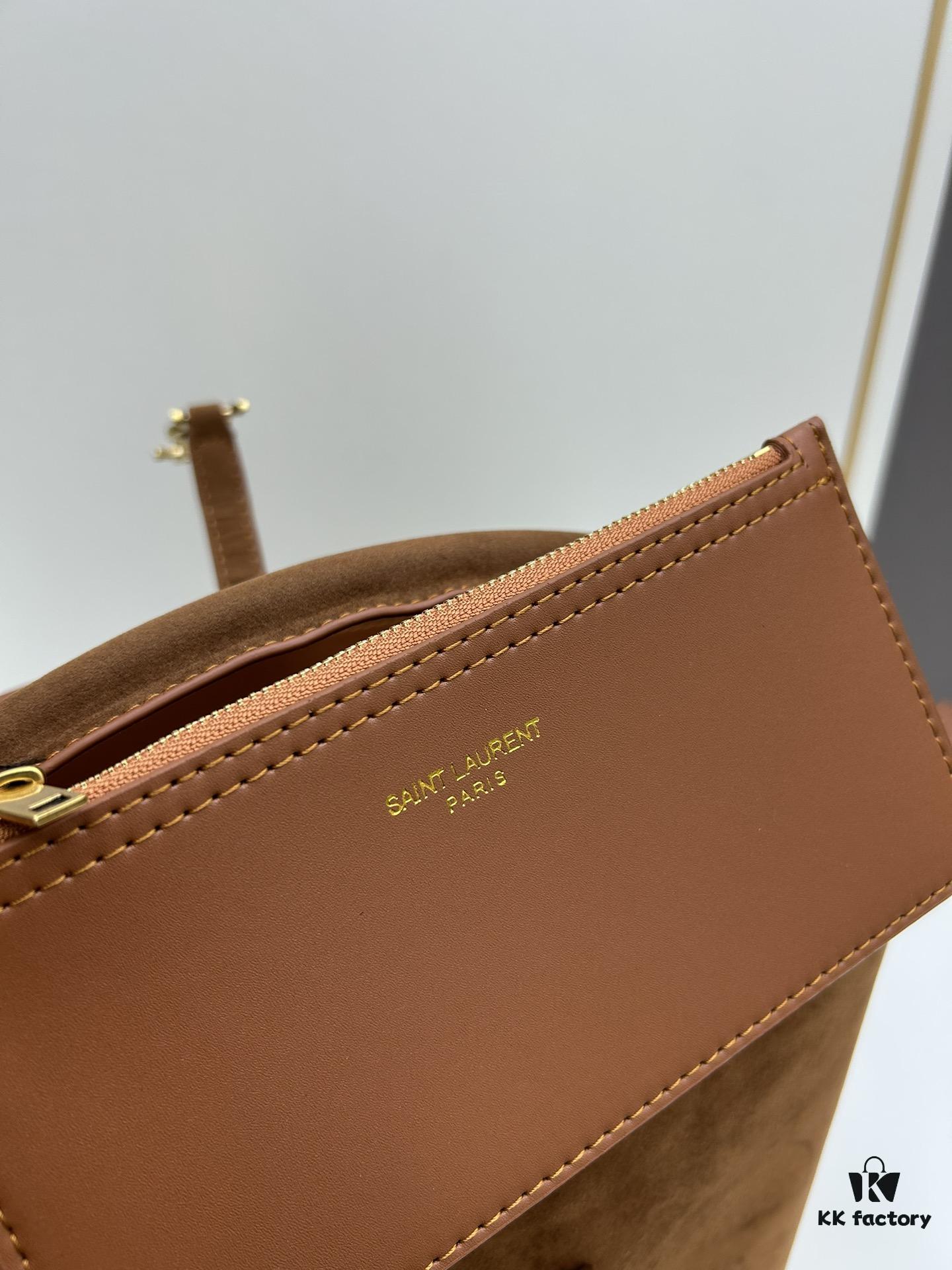 6930d1c56e68136f4d9b0d7e New Autumn/Winter Arrival Matte Large YSL Bucket Bag with Box 💰 Great Find! Authentic YSL LE37 Bucket Bag, Celebrity Style, Limited Quantity